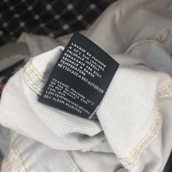 Berenice embroidered jean jacket, made in France, medium - Picture 6 of 9